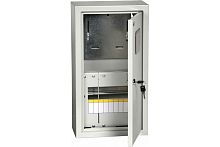 Щит учетно-распределительный навесной IEK ЩУРн-1/9зо 470х260х145мм IP31 замок, с окном картинка 